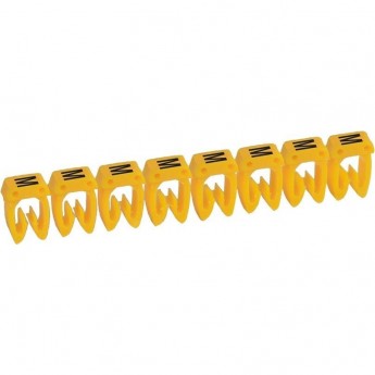 Маркер LEGRAND CAB 3 для кабеля 4-6 мм² заглавная буква M