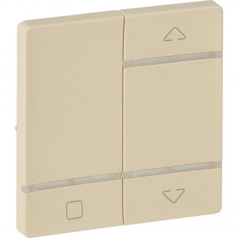 Лицевая панель LEGRAND Valena LIFE MyHome Play Zigbee для радиоуправляющего устройства управления жалюзи/рольставень слоновая кость Лицевая панель LEGRAND Valena LIFE MyHome Play Zigbee для радиоуправляющего устройства управления жалюзи/рольставень слоновая кость