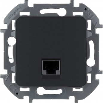 Розетка информационная LEGRAND INSPIRIA RJ 45 категория 5e UTP антрацит Розетка информационная LEGRAND INSPIRIA RJ 45 категория 5e UTP антрацит